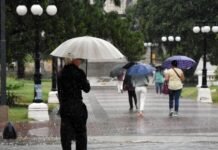 Llueve en Paraná y una zona de Entre Ríos está bajo alerta amarilla
