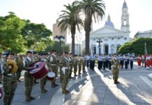 Paraná conmemoró el Combate de San Lorenzo y la Batalla de Caseros