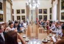 Agenda histórica, obras viales y salud mental, ejes de la reunión de gabinete