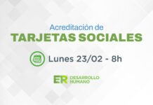 Este lunes 23 se acreditarán los fondos de las tarjetas sociales
