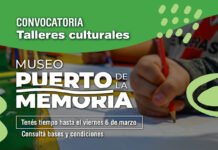 Abrieron la convocatoria para Talleres Culturales en el Museo Puerto de la Memoria