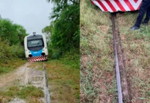 Descarriló un tren en Paraná y suspendieron el servicio