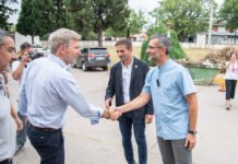 El gobernador recorrió las mejoras que se hicieron en el hospital Pascual Palma