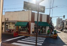 Se intensifica el plan de señalización: la Municipalidad interviene el cuadrante céntrico de Paraná