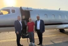 Liberaron al gendarme argentino Nahuel Gallo y viaja de regreso al país