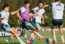 La Selección Argentina comenzó los entrenamientos con la mira en el amistoso del viernes