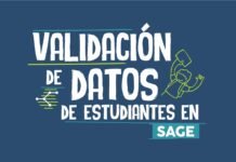 El CGE convoca a las familias a actualizar los datos de estudiantes en SAGE