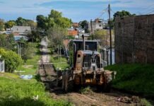 La Municipalidad realiza trabajos de recuperación en calles del barrio San Agustín