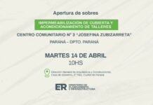 Se ejecutarán trabajos edilicios en Centro Comunitario educativo de Paraná