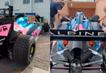 Colapinto hará vibrar Buenos Aires con un Fórmula 1 histórico: Alpine mostró el auto