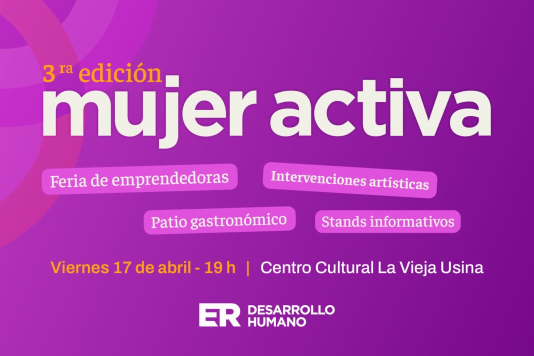 mujer activa
