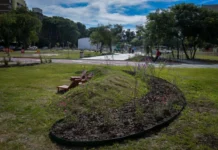 Tras ser vandalizada, la nueva Plaza Borges cuenta con presencia municipal para su resguardo