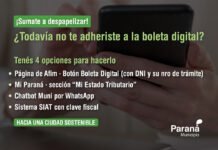 Boleta Digital: el Municipio invita a sumarse a la digitalización de servicios municipales