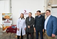 Frigerio y Pullaro entregaron el decreto de adhesión al RINI a Granalier