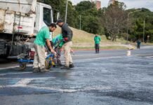 Avanza la obra de reordenamiento de la ciclovía en la Costanera