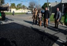 Plan Calle a calle: la Municipalidad intervino con mejoras viales en barrio Santa Lucía
