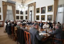 Frigerio y su gabinete abordaron el avance de obras viales