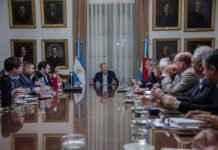 Obras, producción, salud y energía marcaron la agenda de la reunión de gabinete