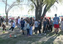 El Mes de la Gurisada concluyó con un gran festejo comunitario de Bajada Grande