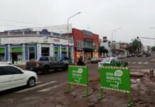 Plan de obras para habilitar una nueva red de distribución de agua potable en avenida Almafuerte