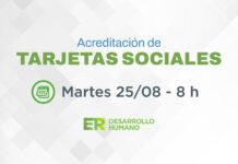 El martes se acreditan los fondos de las tarjetas sociales