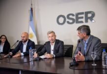 Frigerio destacó la recuperación de OSER con más prestaciones, mayor cobertura y cuentas ordenadas
