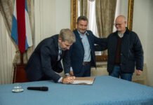 Frigerio entregó aportes y equipamiento para fortalecer la seguridad en 44 municipios y comunas
