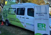 El Registro Civil Móvil recorre la provincia
