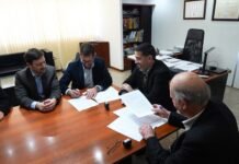 El CGE firmó convenios con Adimer y Enersa para potenciar la capacitación laboral y la formación profesional en la provincia