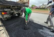 Plan Calle a Calle: la Municipalidad continúa con trabajos de bacheo en distintos sectores de Paraná