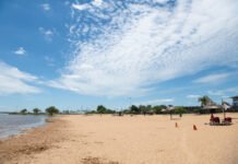 Quedó habilitada la playa del Thompson para disfrutar del río y anticipar la temporada de verano