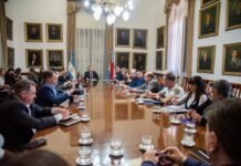 En reunión de gabinete Frigerio trató una agenda centrada en salud mental y prevención climática