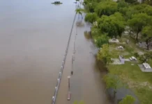 La creciente del río Paraná llega a Entre Ríos: el agua avanza sobre la costa de Santa Elena